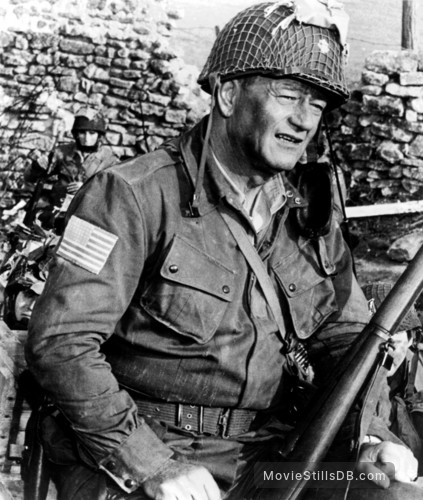 The Longest Day - Publicity still of John Wayne