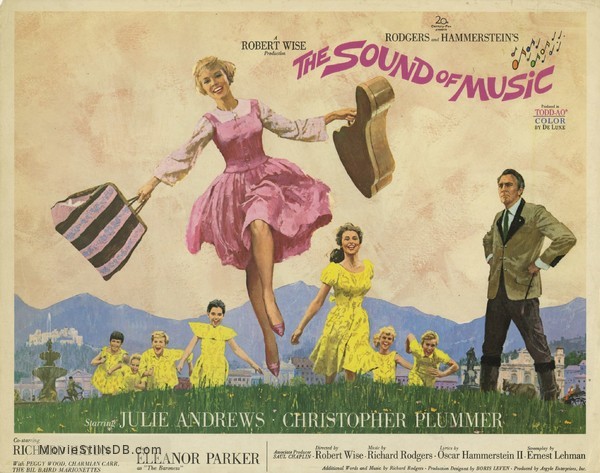 The Sound of Music - Lobby card with Julie Andrews, Christopher Plummer, Charmian Carr, Angela Cartwright, Duane Chase, Nicholas Hammond, Kym Karath, Heather Menzies-urich & Debbie Turner The Sound of Music - Lobby card with Julie Andrews, Christopher Plummer, Charmian Carr, Angela Cartwright, Duane Chase, Nicholas Hammond, Kym Karath, Heather Menzies-urich & Debbie Turner