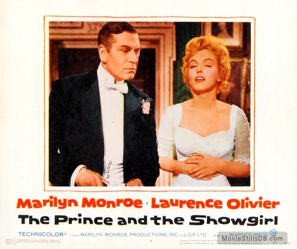 the prince and the showgirl poster