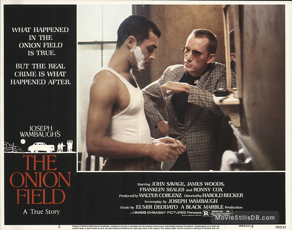 The Onion Field Lobby Card With James Woods Franklyn Seales
