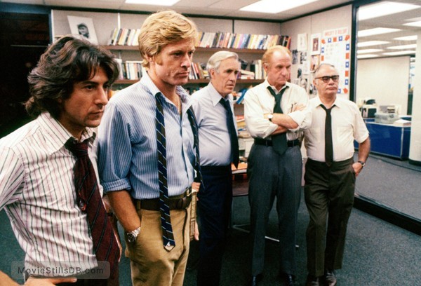 All the President's Men - Publicity still of Dustin Hoffman, Robert Redford, Jason Robards, Jack Warden & Martin Balsam All the President's Men - Publicity still of Dustin Hoffman, Robert Redford, Jason Robards, Jack Warden & Martin Balsam