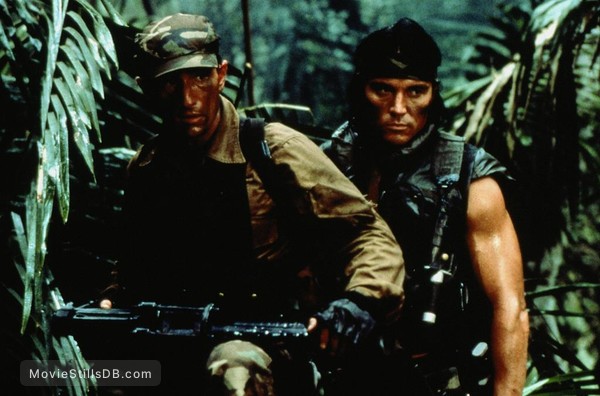 Predator - Publicity still of Sonny Landham & Richard Chaves