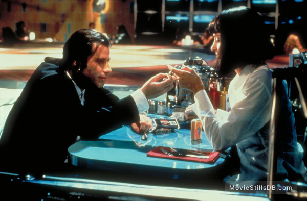Pulp Fiction - Publicity still of John Travolta & Uma Thurman Pulp Fiction - Publicity still of John Travolta & Uma Thurman