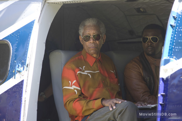 Invictus - Publicity still of Morgan Freeman & Tony Kgoroge Invictus - Publicity still of Morgan Freeman & Tony Kgoroge