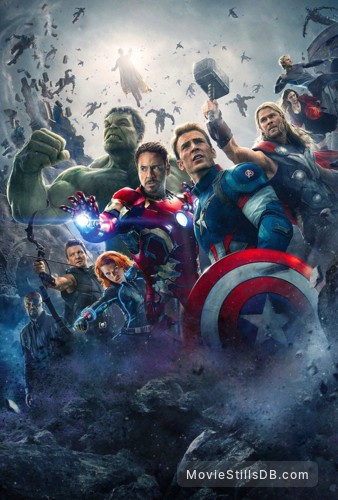 The Avengers: Age of Ultron - Promotional art with Scarlett Johansson, Mark Ruffalo, Samuel L. Jackson, Robert Downey Jr., Chris Evans, Jeremy Renner, Chris Hemsworth, Elizabeth Olsen & Aaron Taylor-Johnson The Avengers: Age of Ultron - Promotional art with Scarlett Johansson, Mark Ruffalo, Samuel L. Jackson, Robert Downey Jr., Chris Evans, Jeremy Renner, Chris Hemsworth, Elizabeth Olsen & Aaron Taylor-Johnson