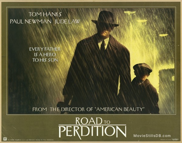 Road to Perdition - Lobby card with Tom Hanks & Tyler Hoechlin