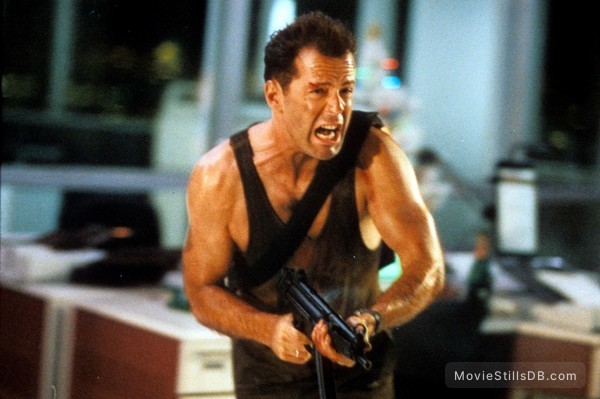 Die Hard - Publicity still of Bruce Willis