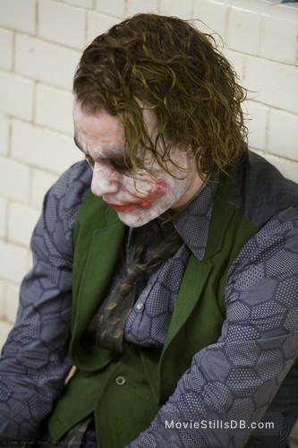 The Dark Knight - Publicity still of Heath Ledger