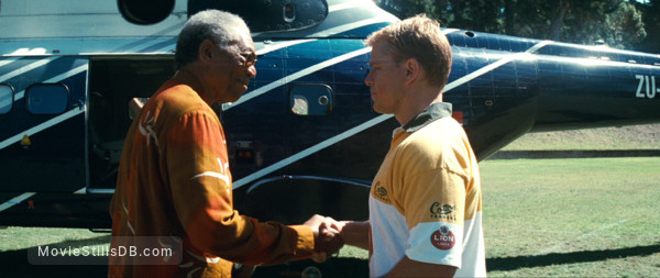 Invictus - Publicity still of Morgan Freeman & Matt Damon Invictus - Publicity still of Morgan Freeman & Matt Damon