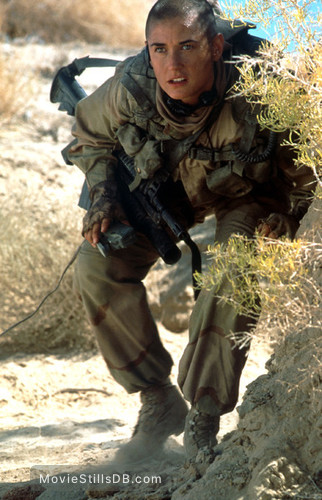 G.I. Jane - Publicity still of Demi Moore