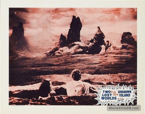 Two Lost Worlds Lobby Card