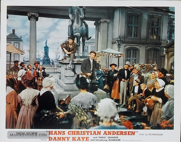 Hans Christian Andersen - Lobby card with Danny Kaye & Joseph Walsh