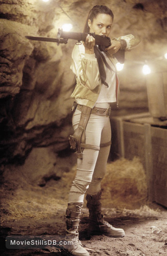 Lara Croft: Tomb Raider - Publicity still of Angelina Jolie