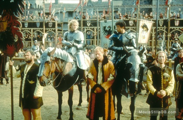 A Knight's Tale - Publicity still of Heath Ledger & Rufus Sewell