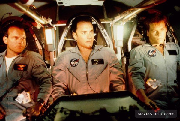Apollo 13 - Publicity still of Kevin Bacon, Tom Hanks & Bill Paxton Apollo 13 - Publicity still of Kevin Bacon, Tom Hanks & Bill Paxton