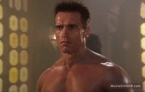 Red Heat - Publicity still of Arnold Schwarzenegger