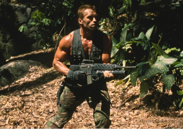 Predator - Publicity still of Arnold Schwarzenegger