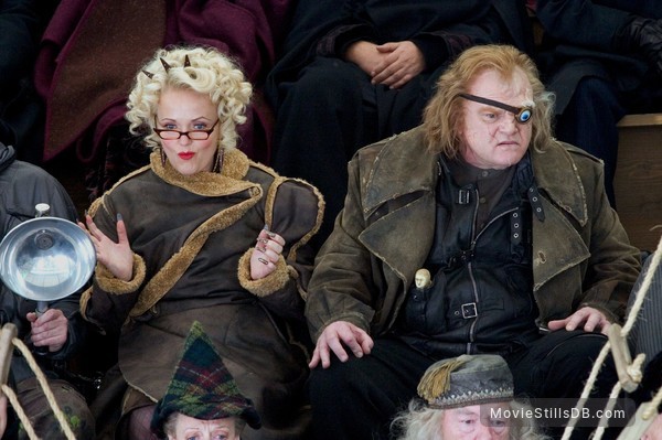 Harry Potter and the Goblet of Fire - Publicity still of Brendan Gleeson & Miranda Richardson Harry Potter and the Goblet of Fire - Publicity still of Brendan Gleeson & Miranda Richardson