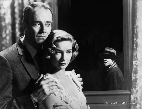 The Wrong Man - Publicity still of Henry Fonda & Vera Miles The Wrong Man - Publicity still of Henry Fonda & Vera Miles