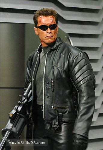 Terminator 3: Rise of the Machines - Publicity still of Arnold ...