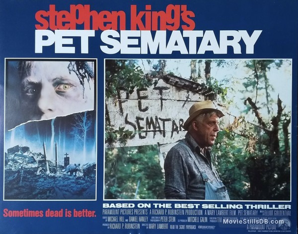 pet sematary 1989 poster