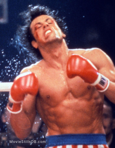 Rocky IV - Publicity still of Sylvester Stallone