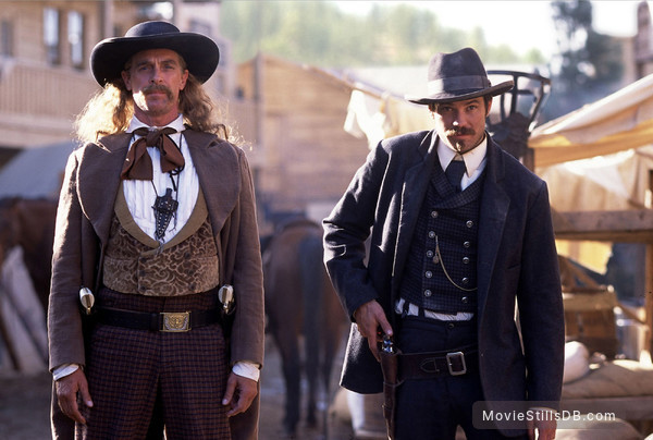 Deadwood - Publicity still of Timothy Olyphant & Keith Carradine Deadwood - Publicity still of Timothy Olyphant & Keith Carradine