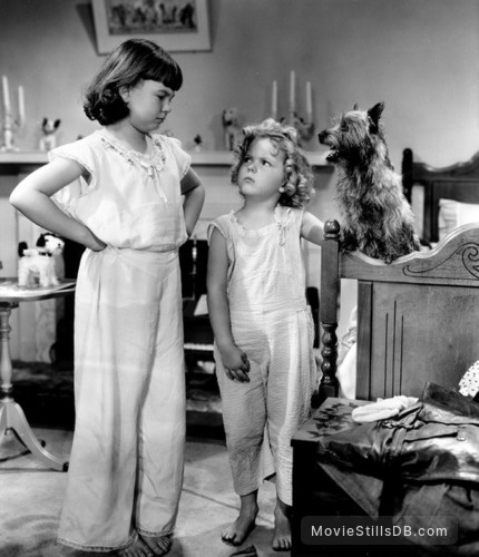 Bright Eyes - Publicity still of Shirley Temple & Jane Withers