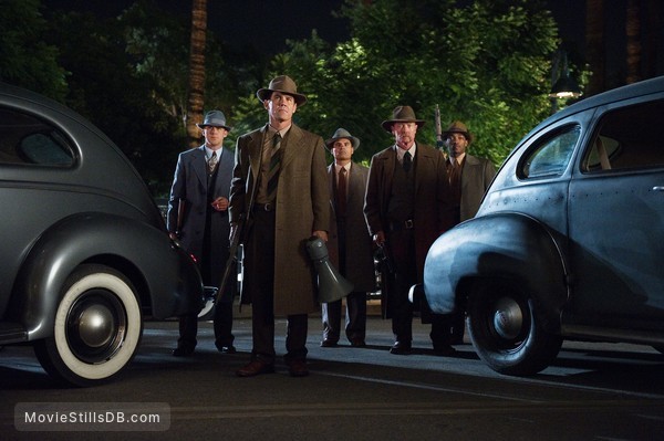 Gangster Squad - Publicity still of Josh Brolin, Ryan Gosling, Anthony Mackie, Michael Peña & Robert Patrick Gangster Squad - Publicity still of Josh Brolin, Ryan Gosling, Anthony Mackie, Michael Peña & Robert Patrick