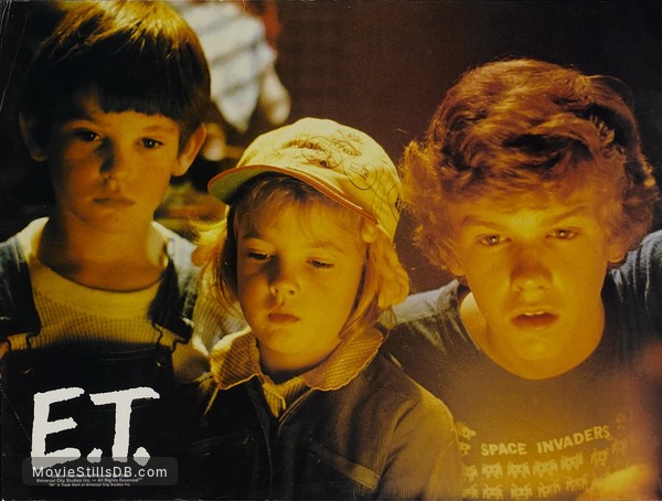 E.T.: The Extra-Terrestrial - Lobby card with Drew Barrymore & Henry Thomas