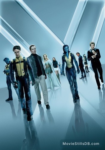 X-Men: First Class - Promotional art with James McAvoy, Michael Fassbender, Kevin Bacon, January Jones, Jennifer Lawrence, Nicholas Hoult, Jason Flemyng, Rose Byrne, Zoë Kravitz & Lucas Till X-Men: First Class - Promotional art with James McAvoy, Michael Fassbender, Kevin Bacon, January Jones, Jennifer Lawrence, Nicholas Hoult, Jason Flemyng, Rose Byrne, Zoë Kravitz & Lucas Till