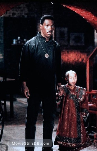 The Golden Child - Publicity still of Eddie Murphy & J L Reate