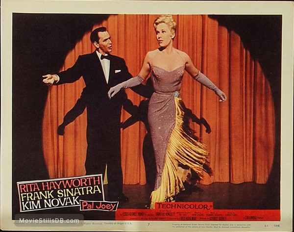 Pal Joey Lobby Card With Frank Sinatra Kim Novak