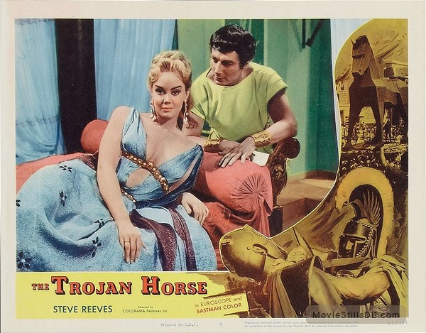 La guerra di Troia - Lobby card