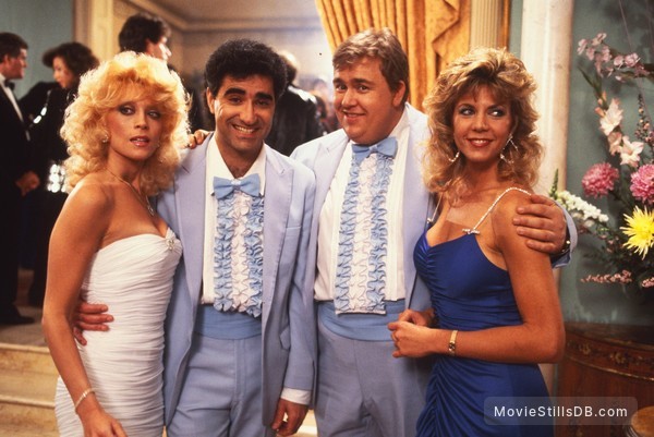 Armed and Dangerous - Publicity still of John Candy, Eugene Levy & Judy Landers Armed and Dangerous - Publicity still of John Candy, Eugene Levy & Judy Landers