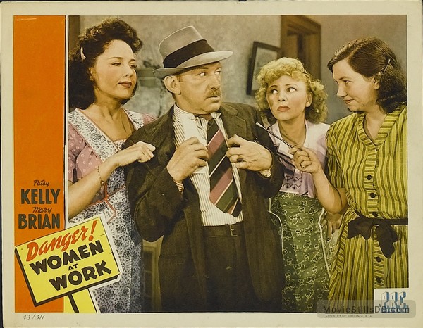 Danger! Women at Work Lobby card