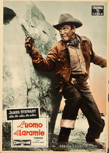 The Man from Laramie - Lobby card with James Stewart