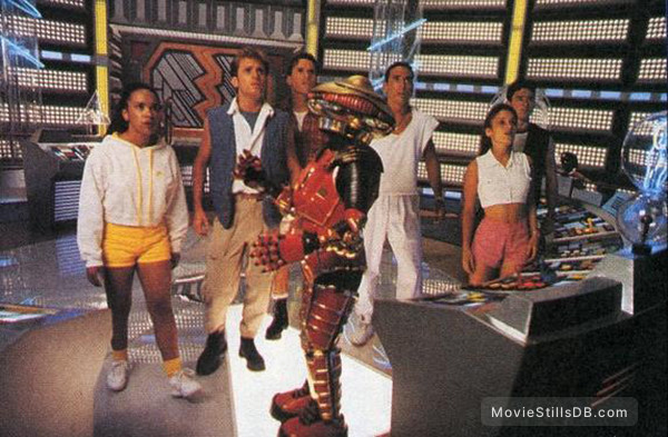 Mighty Morphin Power Rangers: The Movie - Publicity still of Amy Jo Johnson, Jason David Frank, Johnny Yong Bosch, Steve Cardenas, Karan Ashley, David Yost & Peta-Maree Rixon Mighty Morphin Power Rangers: The Movie - Publicity still of Amy Jo Johnson, Jason David Frank, Johnny Yong Bosch, Steve Cardenas, Karan Ashley, David Yost & Peta-Maree Rixon