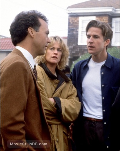 Pacific Heights Publicity Still Of Michael Keaton Melanie Griffith