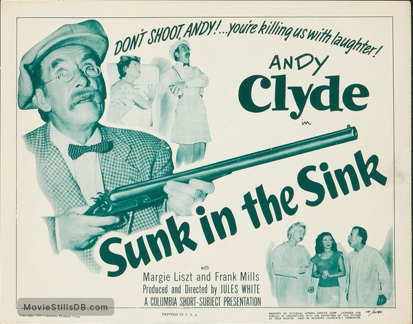 Sunk In The Sink Lobby Card