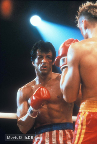 Rocky IV - Publicity still of Sylvester Stallone