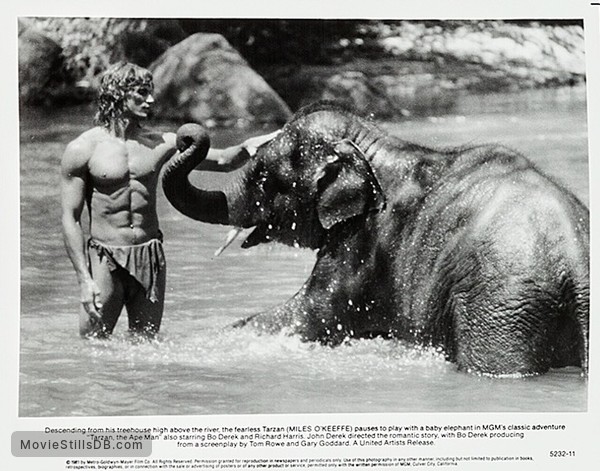 Tarzan The Ape Man Publicity Still Of Miles O Keeffe