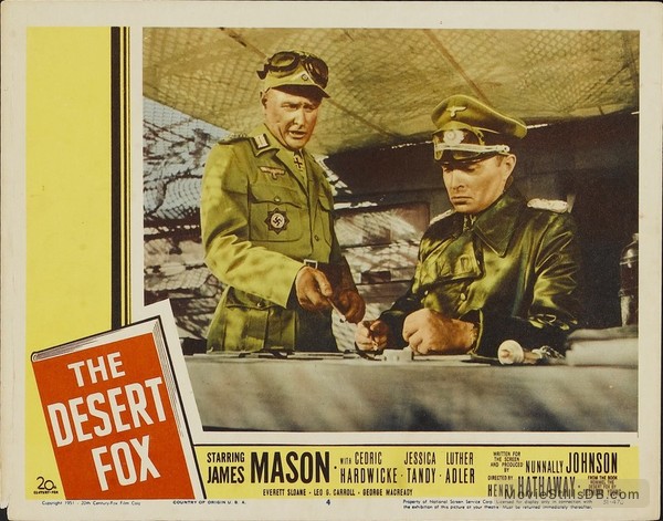 The Desert Fox: The Story of Rommel - Lobby card
