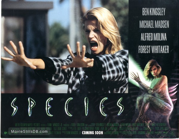 species movie poster