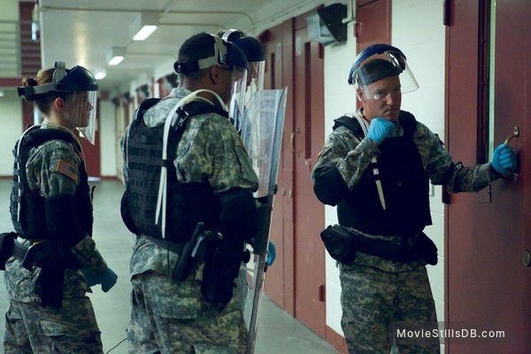 Camp X Ray Publicity Still Of Kristen Stewart Lane Garrison