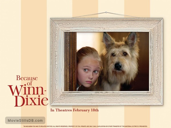 because of winn dixie movie poster