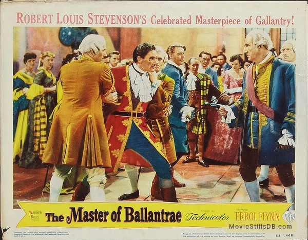 The Master of Ballantrae - Lobby card