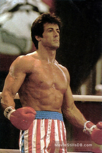 Rocky IV - Publicity still of Sylvester Stallone