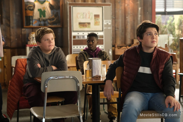 Maxwell Simkins stars in Disney+'s The Mighty Ducks: Game Changers