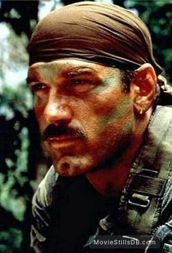 Predator Publicity Still Of Jesse Ventura